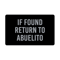 Load image into Gallery viewer, Abuelito Wallet Card for Birthday Christmas - If Found Return to Abuelito – front view

