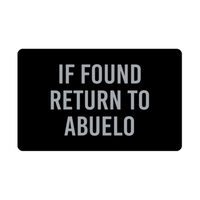 Load image into Gallery viewer, Abuelo Wallet Card for Birthday Christmas - If Found Return to Abuelo – front view
