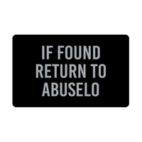 Load image into Gallery viewer, Abuselo Wallet Card for Birthday Christmas - If Found Return to Abuselo – front view
