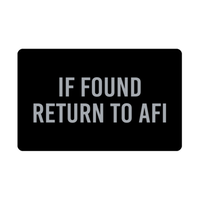 Load image into Gallery viewer, Afi Wallet Card for Birthday Christmas - If Found Return to Afi – front view
