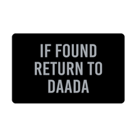 Load image into Gallery viewer, Daada Wallet Card for Birthday Christmas - If Found Return to Daada – front view
