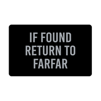 Load image into Gallery viewer, Farfar Wallet Card for Birthday Christmas - If Found Return to Farfar – front view
