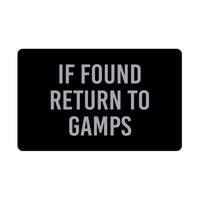 Load image into Gallery viewer, Gamps Wallet Card for Birthday Christmas - If Found Return to Gamps – front view
