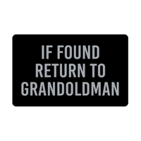 Load image into Gallery viewer, Grandoldman Wallet Card for Birthday Christmas - If Found Return to Grandoldman – front view

