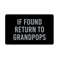 Load image into Gallery viewer, Grandpops Wallet Card for Birthday Christmas - If Found Return to Grandpops – front view
