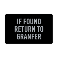 Load image into Gallery viewer, Granfer Wallet Card for Birthday Christmas - If Found Return to Granfer – front view
