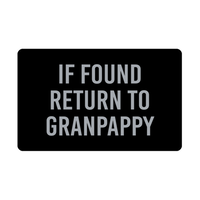 Load image into Gallery viewer, Granpappy Wallet Card for Birthday Christmas - If Found Return to Granpappy – front view
