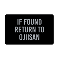 Load image into Gallery viewer, Ojiisan Wallet Card for Birthday Christmas - If Found Return to Ojiisan – front view
