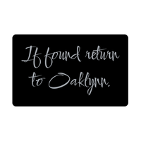 Load image into Gallery viewer, Oaklynn Wallet Card for Birthday Christmas - Personalized Custom Name - If Found Return to Oaklynn – front view
