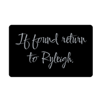 Load image into Gallery viewer, Ryleigh Wallet Card for Birthday Christmas - Personalized Custom Name - If Found Return to Ryleigh – front view
