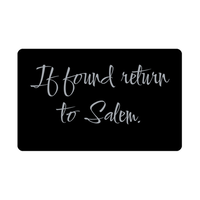 Load image into Gallery viewer, Salem Wallet Card for Birthday Christmas - Personalized Custom Name - If Found Return to Salem – front view
