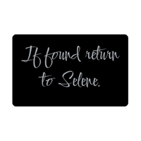 Load image into Gallery viewer, Selene Wallet Card for Birthday Christmas - Personalized Custom Name - If Found Return to Selene – front view
