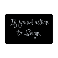 Load image into Gallery viewer, Sevyn Wallet Card for Birthday Christmas - Personalized Custom Name - If Found Return to Sevyn – front view
