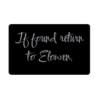 Load image into Gallery viewer, Elowen Wallet Card for Birthday Christmas - Personalized Custom Name - If Found Return to Elowen – front view
