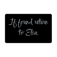 Load image into Gallery viewer, Elsie Wallet Card for Birthday Christmas - Personalized Custom Name - If Found Return to Elsie – front view

