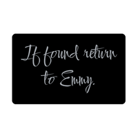 Load image into Gallery viewer, Emmy Wallet Card for Birthday Christmas - Personalized Custom Name - If Found Return to Emmy – front view
