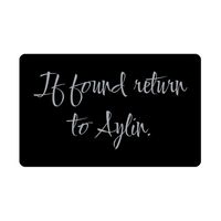 Load image into Gallery viewer, Aylin Wallet Card for Birthday Christmas - Personalized Custom Name - If Found Return to Aylin – front view
