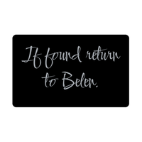 Load image into Gallery viewer, Belen Wallet Card for Birthday Christmas - Personalized Custom Name - If Found Return to Belen – front view
