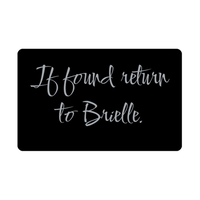 Load image into Gallery viewer, Brielle Wallet Card for Birthday Christmas - Personalized Custom Name - If Found Return to Brielle – front view

