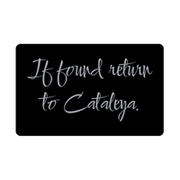 Load image into Gallery viewer, Cataleya Wallet Card for Birthday Christmas - Personalized Custom Name - If Found Return to Cataleya – front view
